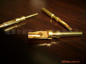電子插孔，母端，銅針